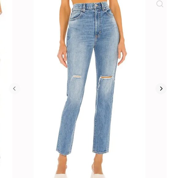 SLVRLAKE Denim - NWT SLVRLAKE BEATNIK HIGH RISE SLIM straight leg jeans